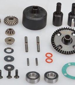 Diff komplett hinten 43/13 Z